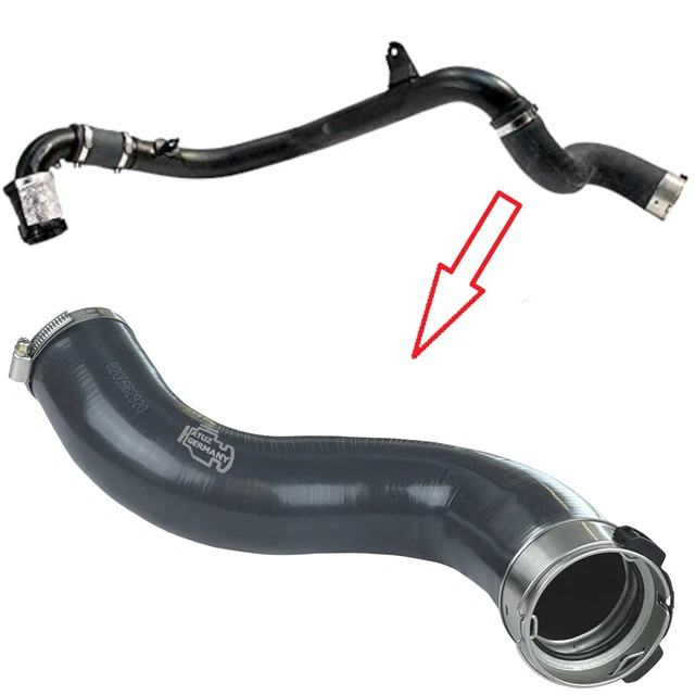 Tuyau De Turbo AG D'origine Pour Nissan Qashqai II 1.6 DCi - Ref. 144634EB0B - Fabriqué En Allemagne