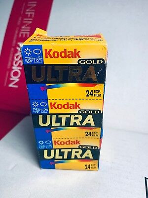 Kodak AFFICHE publicitaire PLV KODAK Lancement nouvelle PELLICULE KODAK GOLD Ultra 90' 