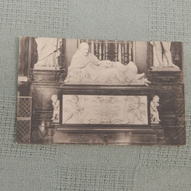 Vintage Postcard Gand. Cathedrale St. Bavon. Mausolee De L'Eveque Triest