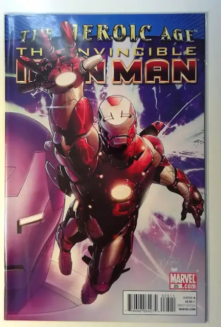Invincible Iron Man #25 Marvel (2010) NM- 1st Print Comic Book