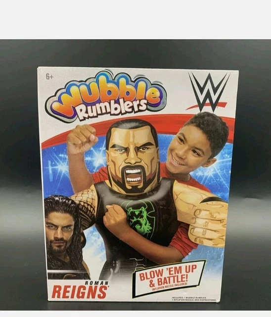 WUBBLE RUMBLERS WWE Roman Reigns Wrestling Inflatable Figure Blow 'Em