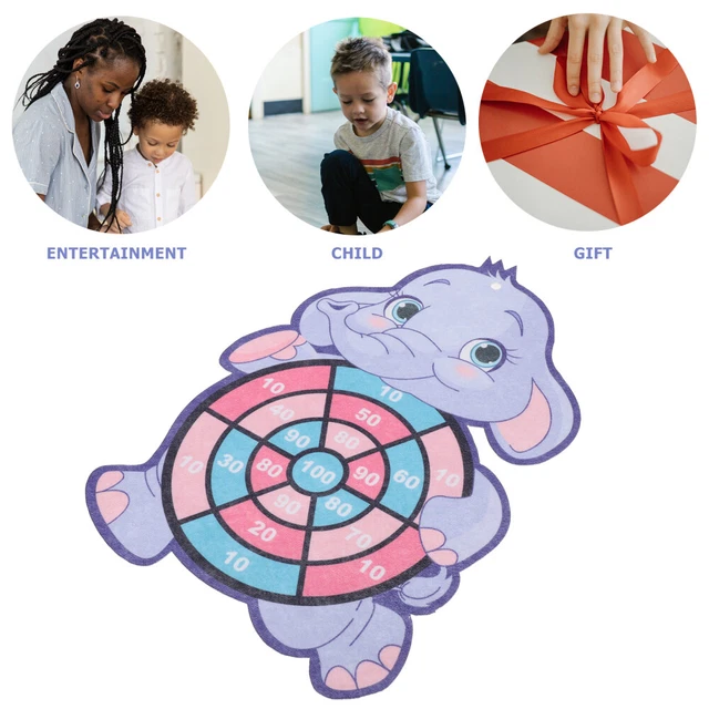Children's Sticky Plastic Dart Board Toy