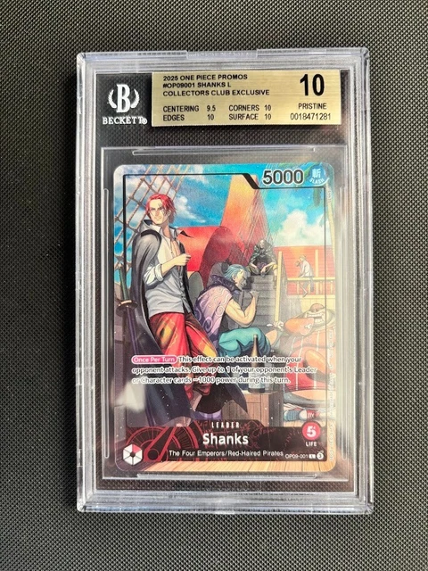 PSA MAGAZINE JULY 2025 Shanks One Piece With Sealed Promo