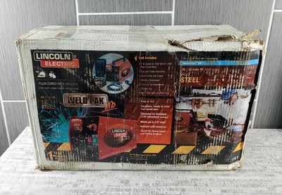 NEW Lincoln Electric Weld Pak HD Wire Feed Welder 88 Amp 10949 Sealed