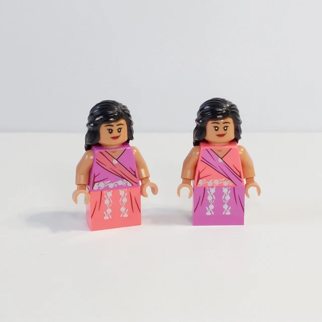 Lego PADME & PARVATI PATIL Minifigures hp260 hp261 Harry Potter set 75981