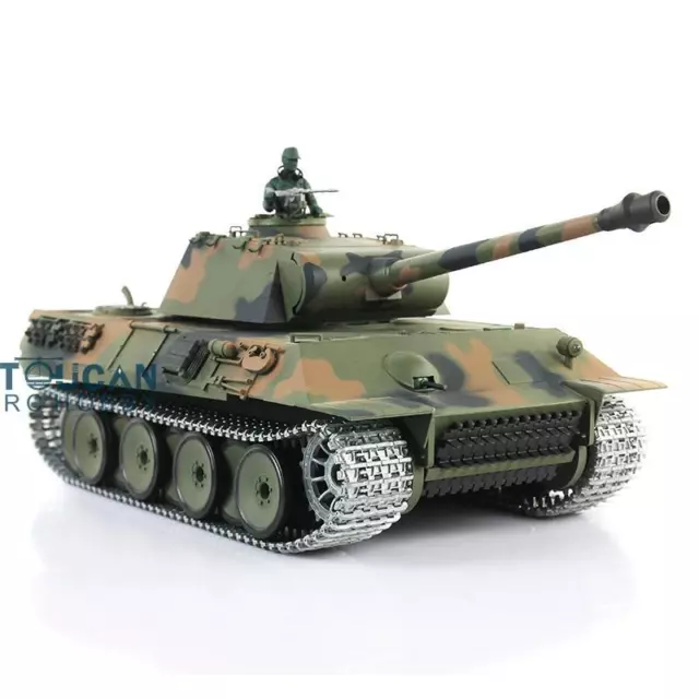 Henglong 1/16 Scale 7.0 Upgraded Metal Version German Panther V RTR RC Tank 3819