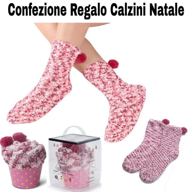Calze Invernali Antiscivolo In Pile - Calzini Caldi Per Casa E Natale, Unisex - Foto 2
