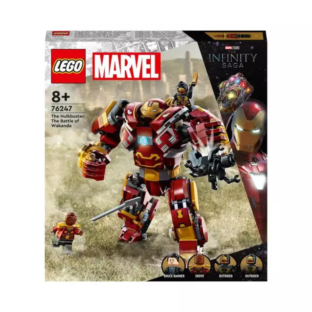 76247 LEGO® MARVEL SUPER HEROES Hulkbuster : la bataille de Wakada