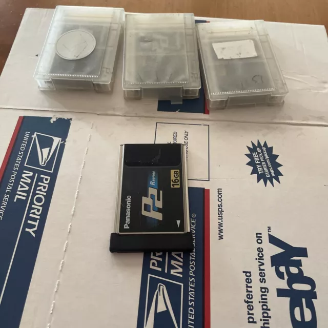 Tarjeta Panasonic P2 16 GB serie R AJ-P2C016RG (SE VENDE SOLA O EN LOTE - 4 DISPONIBLES)