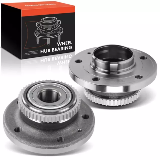 2x Rear L & R Wheel Bearing Hub Assembly with ABS for Volvo 850 C70 S70 V70 FWD