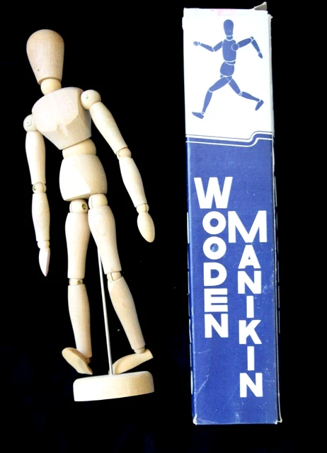 Articulated Wooden Mannikin