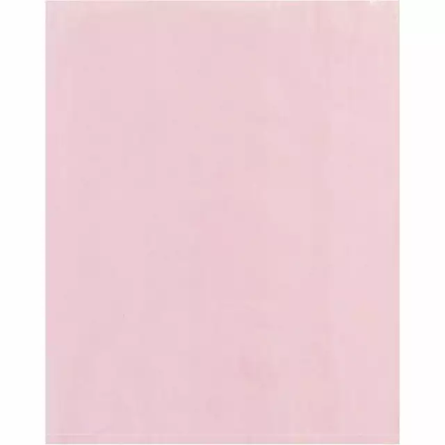 Anti-Static Flat 2 Mil Poly Bags For Electronics   6"x8" Pink 1000