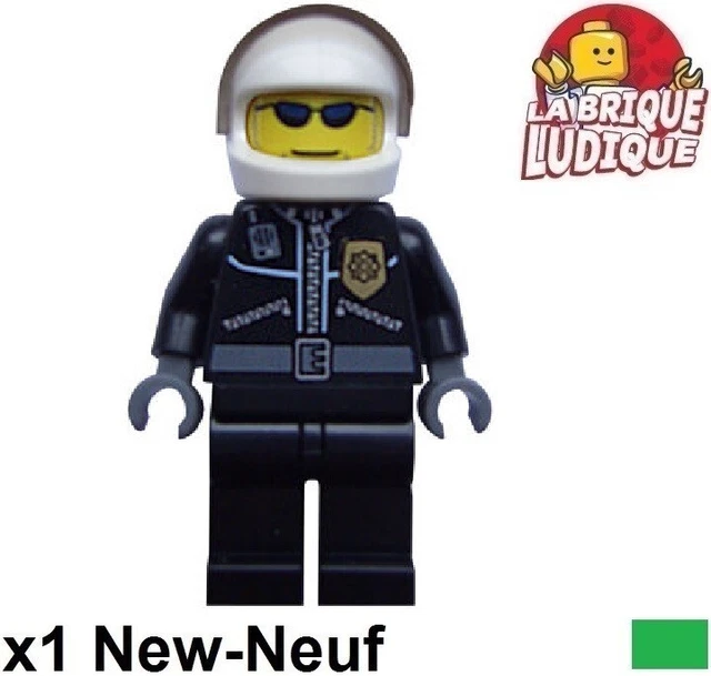 Dickie Toys Moto De Police Avec Figurine Et Sirène - Lumière Bleue - 17cm - Dès 3 Ans