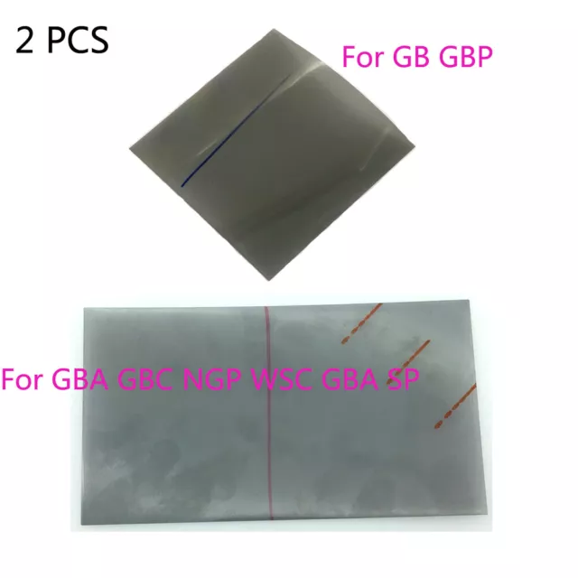 For GB GBP Backlit Screen Modify Part Polarizing film For GBA GBC GBA SP NGP WSC