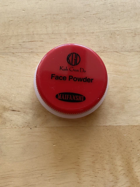 Polvo facial suelto translúcido KOH GEN DO Maifanshi mini 0,03 oz JAPÓN