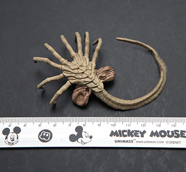 1:6 ALIEN LARVA Facehugger Horror Scary Animals Model F 12" Action ...