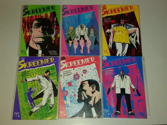 Skreemer #1-6 Dc Comics 1989 Set (6)