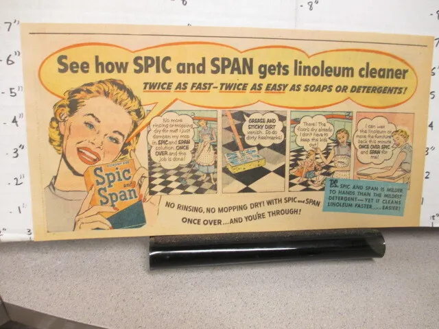Vintage Spic n Span Cinch Glass Cleaner Plastic Spray Bottle 1990s  DISCONTINUED