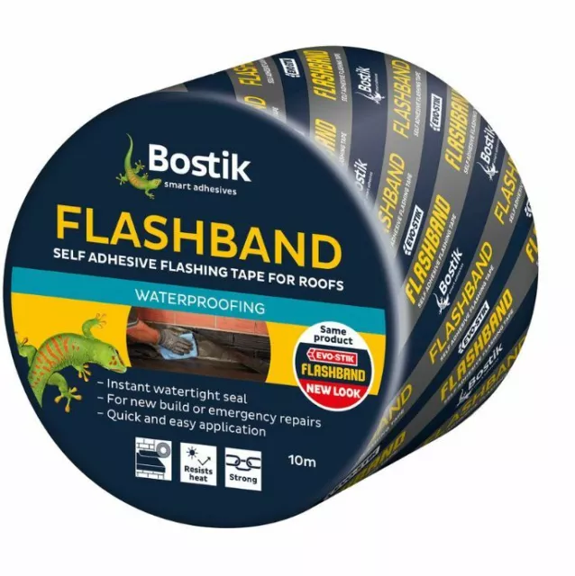 Bostik Flashband Self Adhesive Flashing Tape 50mm X 10m