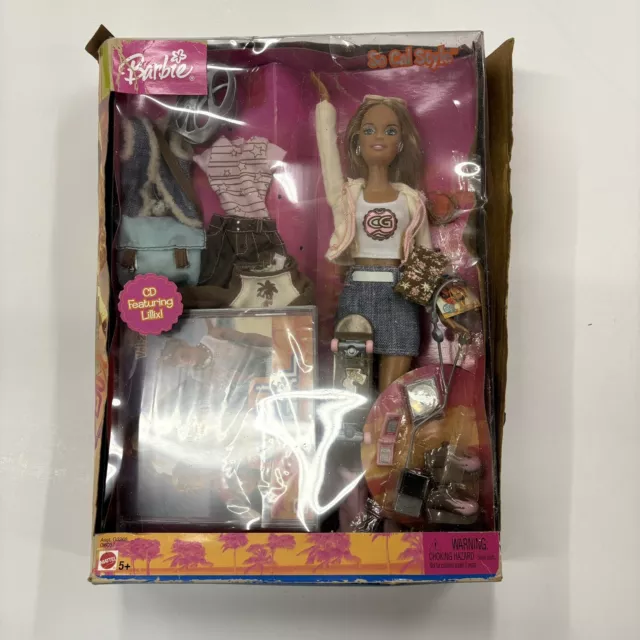 Barbie Doll Cali Girl So Cal Style 2004 Mattel With CD G6037 NRFB rare new