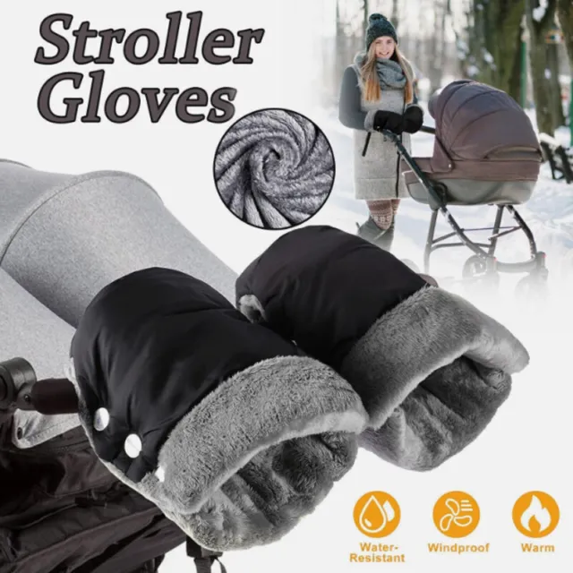Stroller Hand Muff Stroller Gloves Pram Pushchair Hand Muff Hand Warmer Winter