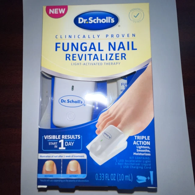 DR. SCHOLL'S FUNGAL NAIL REVITALIZER Clinically Proven LIGHTACTIVATED