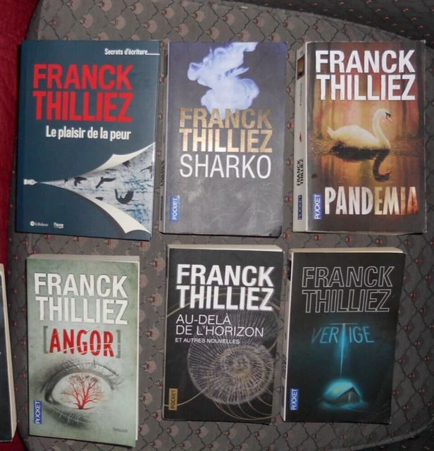 16 Livre Thilliez Memoire Fantome Le Plaisir Peur Vertige Au Dela De L'horizon