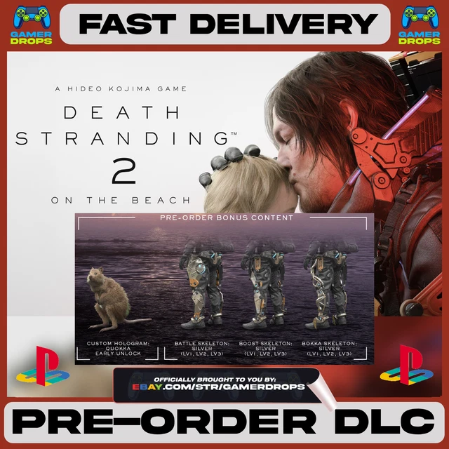 DEATH STRANDING 2 : On The Beach - Promotional Poster B2