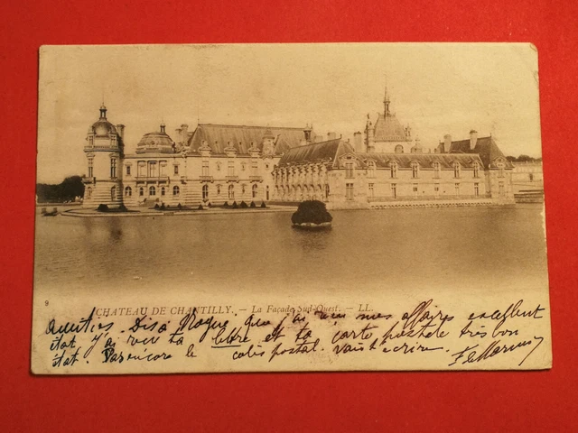 CPA 60 Chateau de CHANTILLY - La Façade Sud-Ouest LL n°9