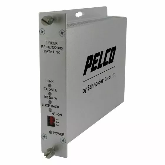 Pelco FTD1S1ST 1 Channel ST Fiber Transmitter, Single Mode