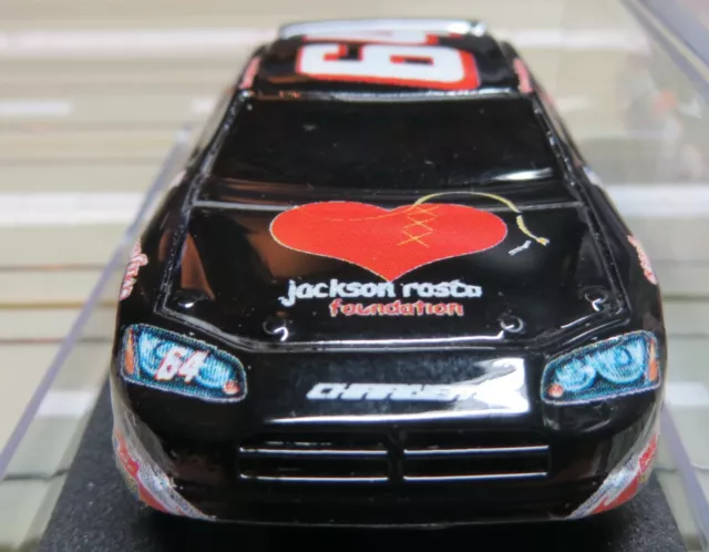 H0 Coche Slot Racing Maqueta de Tren Nascar Con Life Like Motor en Caja #EBS598