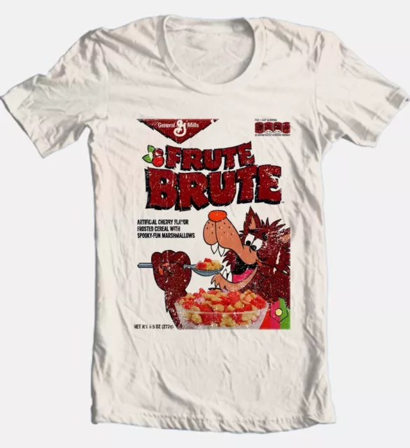 Fruit Brute Box T-shirt monster cereal retro 80's adult regular fit graphic tee