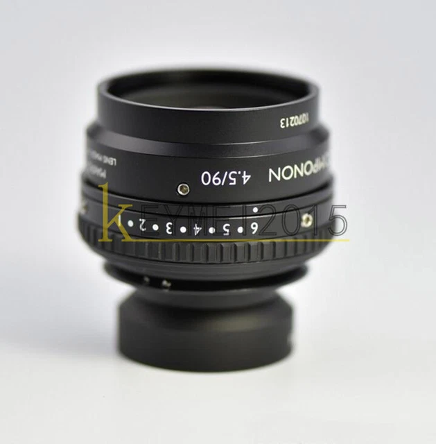 One Pre-owned Kreuznach Apo-Componon 4.5/90 MAKRO-IRIS Lens Nice Condition Used