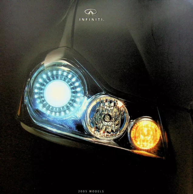 2005 Infiniti Full Line Dealership Brochure Catalog