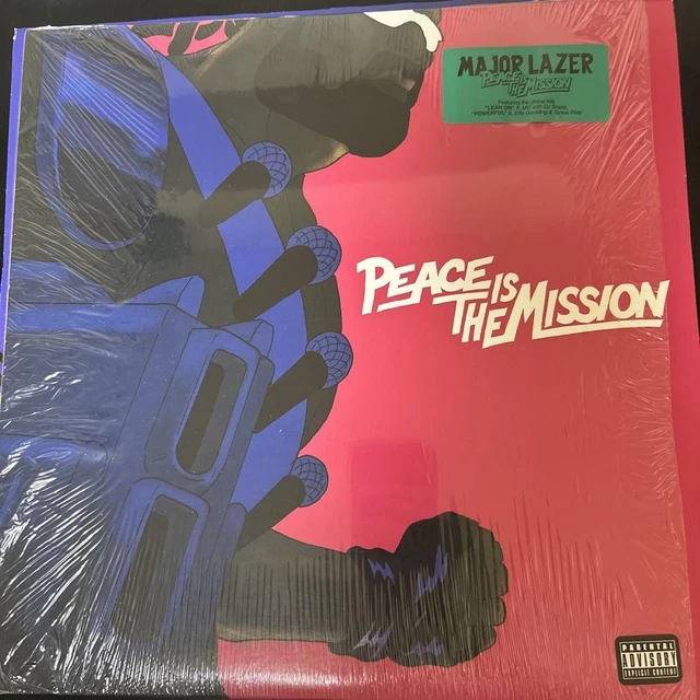 MAJOR LAYER/PEACE IS THE MISSION レコード Major Lazer – Peace Is The Mission – Vinyl (Pink, LP, Album