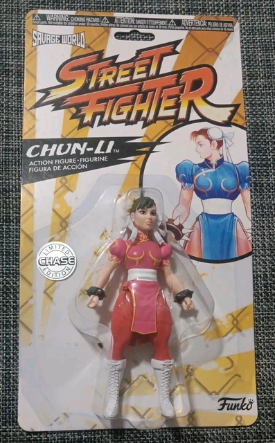 Funko Savage World Street Fighter Chun-Li Chase - Figurine 1/6 Rare