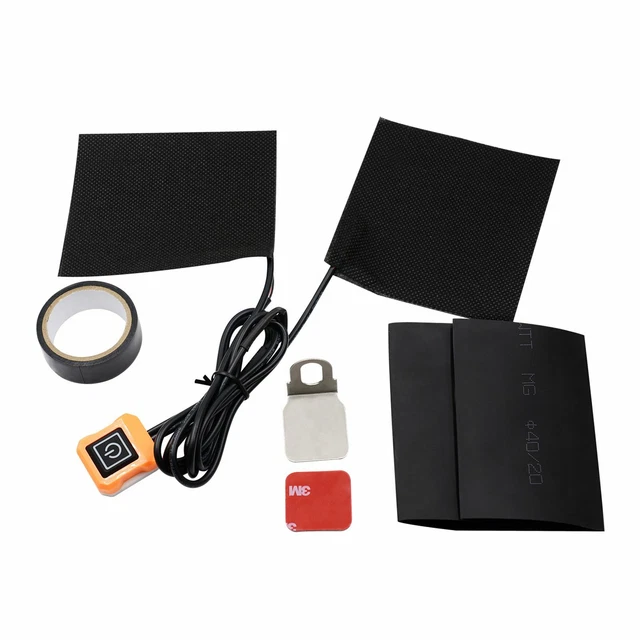 Multi-Temperature 12V Heated Hand Grips Pad Handlebar Heater For Motorcycle P