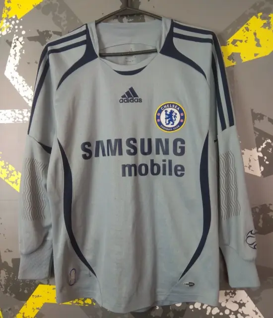 Chelsea Goalkeeper football shirt 2006 - 2007 Adidas Young Size XL ig93