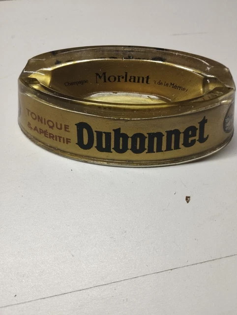 Cendrier publicitaire St Raphael Quinquina faïence de Gien atelier