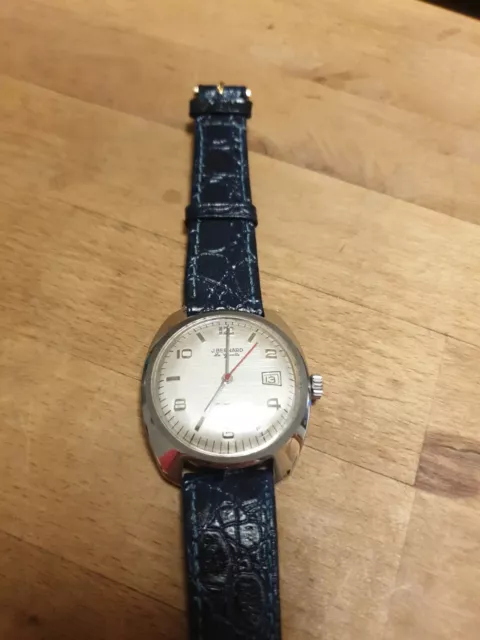 Rare Montre Mecanique  Jean Bernard La Gavotte MARSEILLE ( Type Lille, Omega )