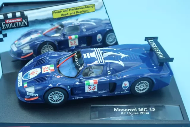 Carrera Evolution - Maserati MC12 ""AFCorse"" - No 34 25758 x 2