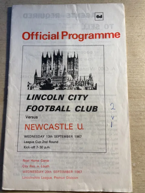 Lincoln City Programmes