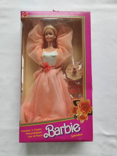 Barbie 1984, Peaches 'n Cream Fabriqué à Taïwan NRFB