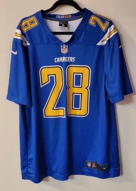 Melvin gordon color rush jersey hotsell