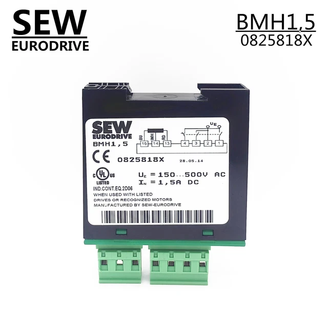 SEW RECTIFIER MODULE Motor Brake Rectifier Block BMH1.5 0825818X 1.5A