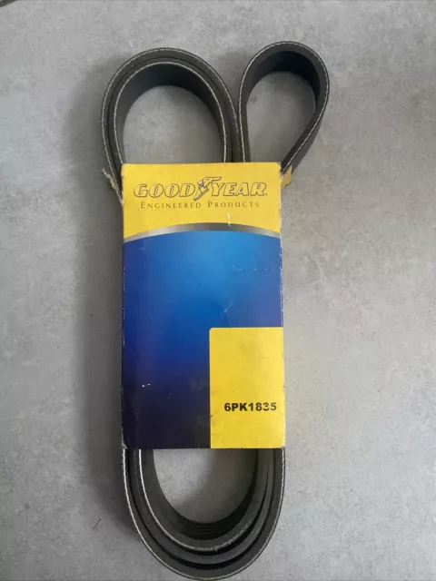 Goodyear Courroie trapézoïdale nervures 6PK1835 CHEVROLET NISSAN OPEL RENAULT