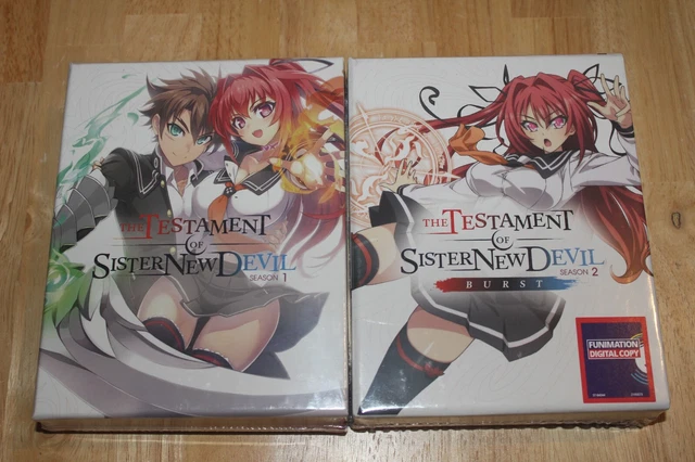 Devils Testamet THE TESTAMENT OF Sister New Devil Seasons 1 & 2 Limited Editions (Blu ...