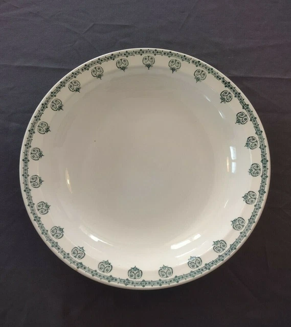 Ancien Plat Creux Ceranord St Amand Frise Verte