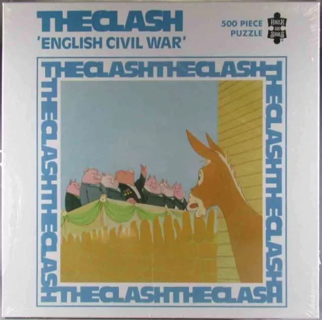 The Clash - English Civil War - Puzzle Rock Saws 500 pièces Neuf Boite Cellophan