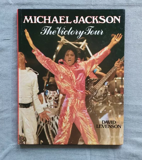 Michael Jackson Jacksons Livre THE VICTORY TOUR American USA Book 1984